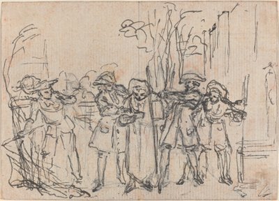 Hob sorpreso da Sir Thomas con la lettera di Mr. Friendly da Hubert Francois Gravelot
