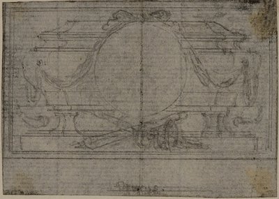 Studio per la vignetta En Tête in Tacito "Tiberius, or The Six First Books of the Annals", Libro IV da Hubert Francois Gravelot