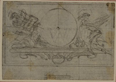 Studio per la vignetta En Tête in Tacito "Tiberius, or The Six First Books of the Annals", Libro VI da Hubert Francois Gravelot