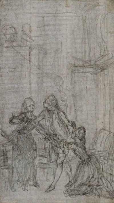 Studio per la vignetta-frontespizio de "L