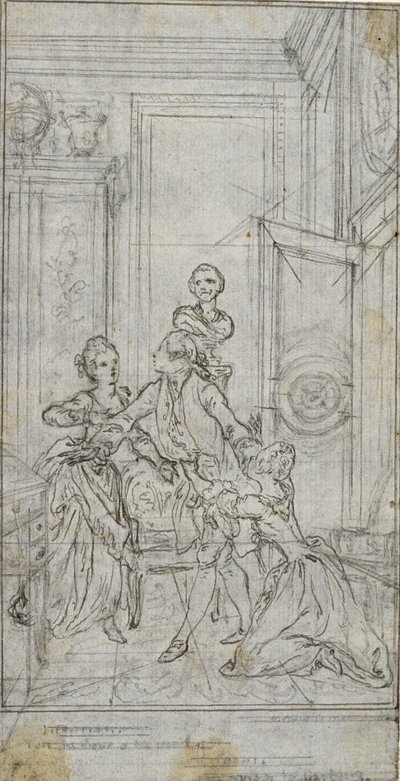 Studio per la vignetta-frontespizio de "L