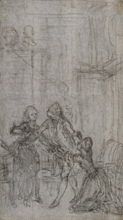 Studio per la vignetta-frontespizio de "L