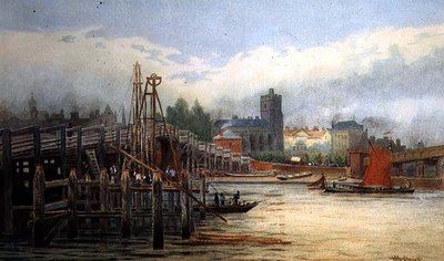 Vecchio ponte di Putney da Hubert James Medlycott