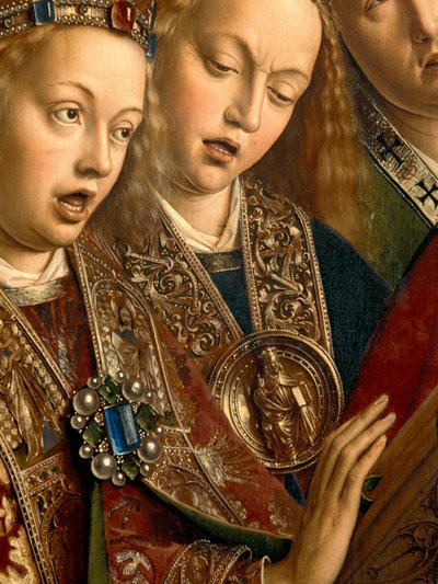 (dettaglio) Angeli cantanti, dall