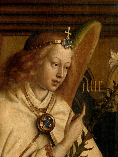 (dettaglio) Angelo Annunciante, dall