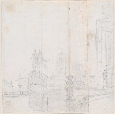 Campidoglio da Hubert Robert