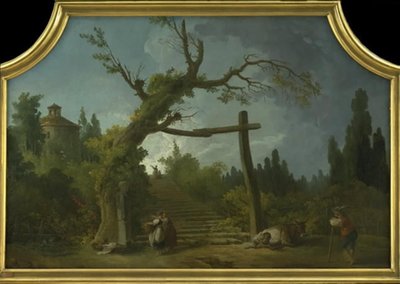 Paesaggio decorativo da Hubert Robert