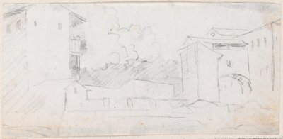 Scena di Città Italiana da Hubert Robert