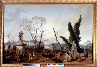 Le Tapis Vert al momento del taglio degli alberi nell