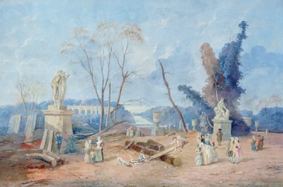 Le Tapis Vert Versailles da Hubert Robert