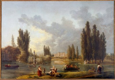 Il castello di Mereville da Hubert Robert