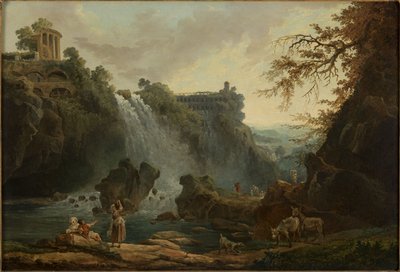 Le Cascatelle di Tivoli, 1776 da Hubert Robert