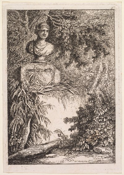 Le Serate di Roma: Il Busto da Hubert Robert