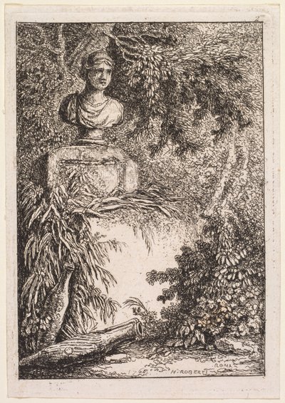 Les Soirées de Rome: Le Buste da Hubert Robert
