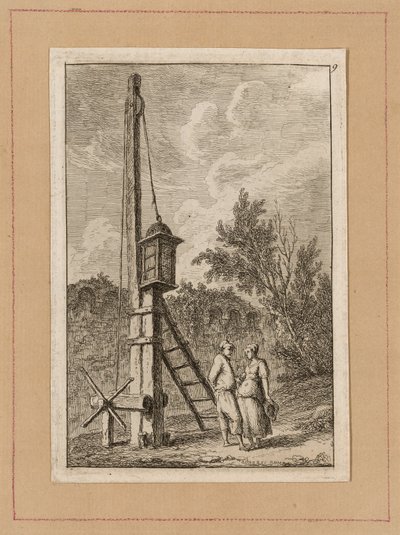 Tavola nove da Sere a Roma da Hubert Robert