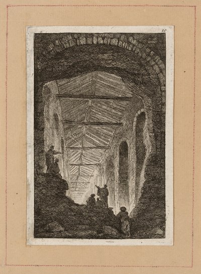 Tavola dieci da Sere a Roma da Hubert Robert