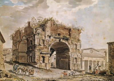 Rovine romane da Hubert Robert