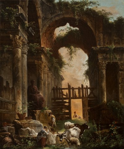 Rovine romane da Hubert Robert