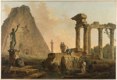 Rovine romane da Hubert Robert