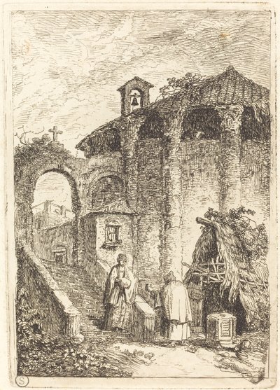 Il Tempio Antico da Hubert Robert