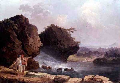 La cascata da Hubert Robert