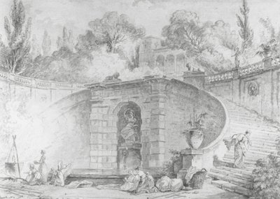 La Grande Scala, 1761-1765 da Hubert Robert