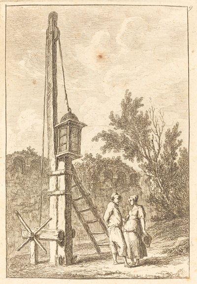 Il postino da Hubert Robert