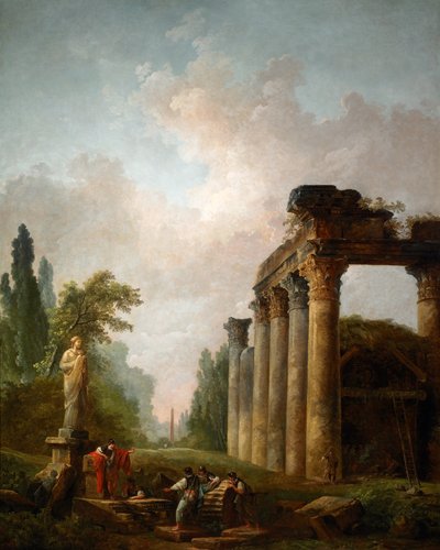 La rovina da Hubert Robert