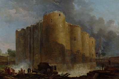 La demolizione della Bastiglia, 14 luglio 1789 da Hubert Robert
