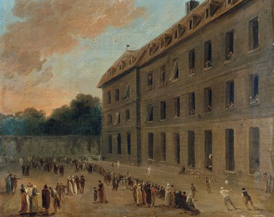I prigionieri di Saint-Lazare, ca 1794 da Hubert Robert