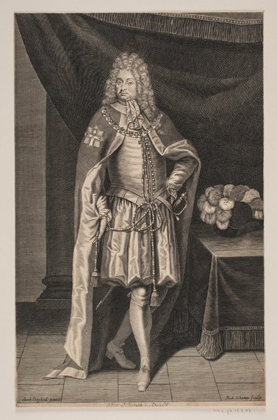 Gran ciambellano Adam Knuth da Hubert Schaten