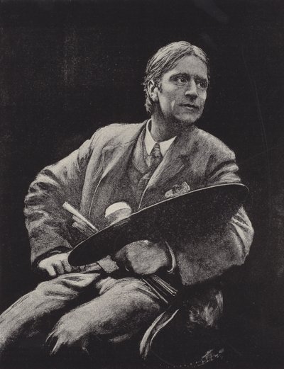 Hubert Herkomer, artista britannico da Hubert von (after) Herkomer