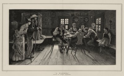 Un dilemma da Hubert von Herkomer