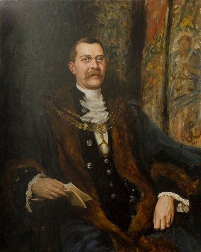Alderman Sir George Hussey, 1901 da Hubert von Herkomer