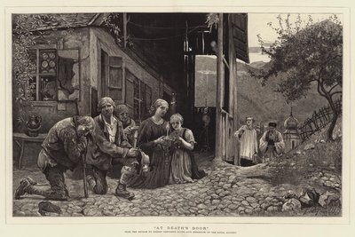Alla porta della morte da Hubert von Herkomer