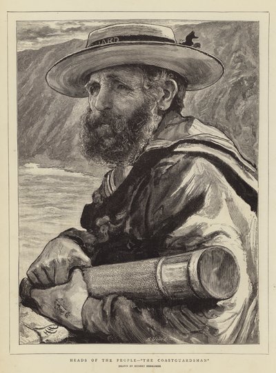 Teste del popolo, il guardiacoste da Hubert von Herkomer