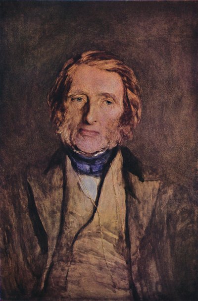John Ruskin 1819-1900, 1879, 1947 da Hubert von Herkomer
