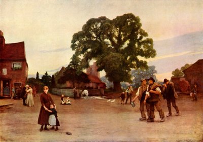 Il nostro villaggio, c1890, 1936 da Hubert von Herkomer