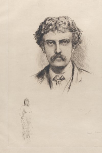 Ritratto di Cecil Lawson, 1882 da Hubert von Herkomer