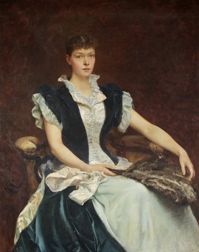 Ritratto di Mrs Walter Derham da Hubert von Herkomer