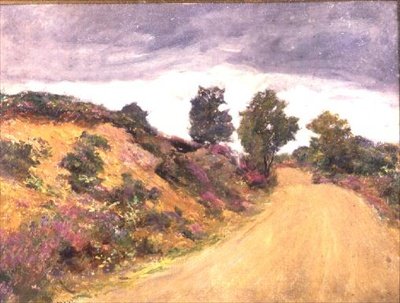 Strada per Hindhead da Hubert von Herkomer
