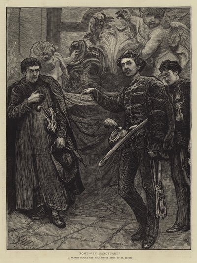 Roma, in santuario da Hubert von Herkomer