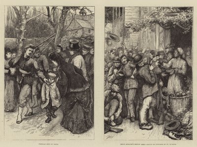 Scene in Francia da Hubert von Herkomer