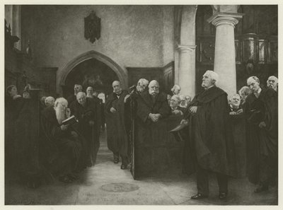 La cappella della Certosa da Hubert von Herkomer