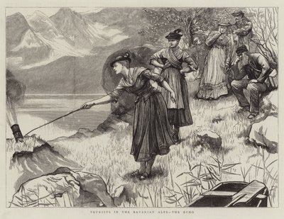 Turisti nelle Alpi Bavaresi, l