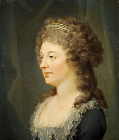 Ritratto di Charlotte Stuart, duchessa di Albany (1753-1789) da Hugh Douglas Hamilton