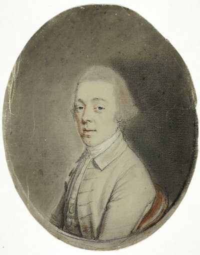 Ritratto di un uomo da Hugh Douglas Hamilton