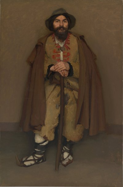 Un pastore di montagna, 1901 da Hugh Ramsay