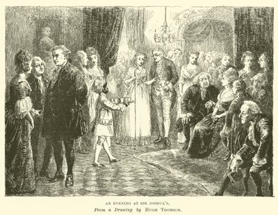 Una serata da Sir Joshua da Hugh Thomson