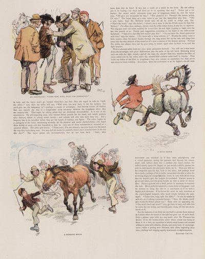 Fiera dei cavalli irlandese da Hugh Thomson